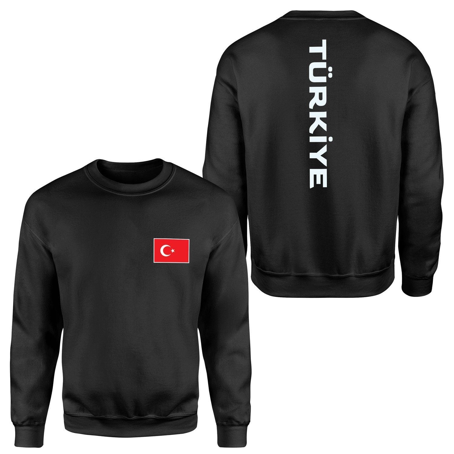 Türkiye SE 2024 Sweatshirt XL - Siyah