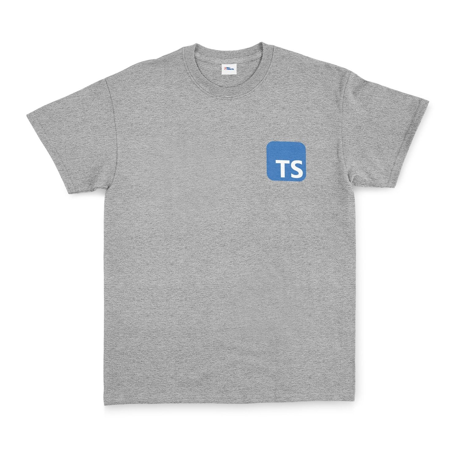 Typescript Tişört L - Gri