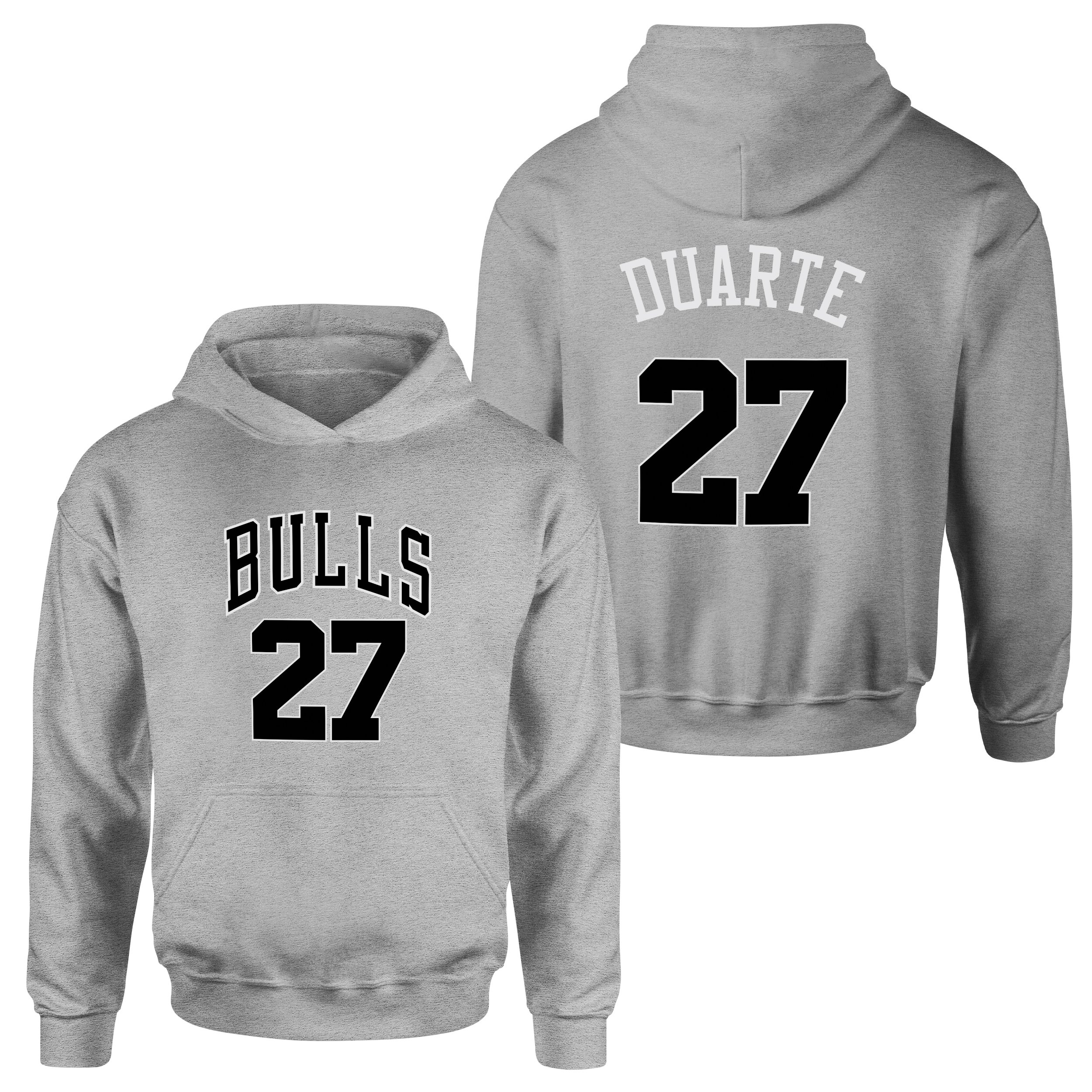 Chris Duarte Forma Hoodie XXL - Gri