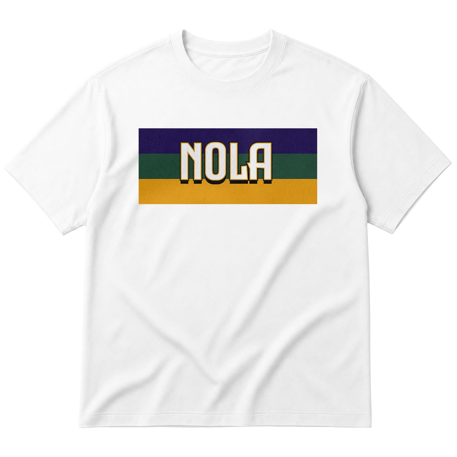 NOLA Oversize Tişört M - Beyaz