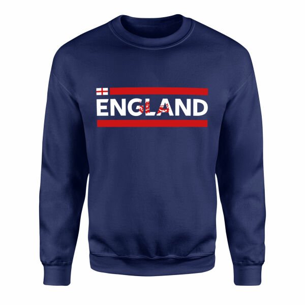 England Sweatshirt S - İndigo Mavisi