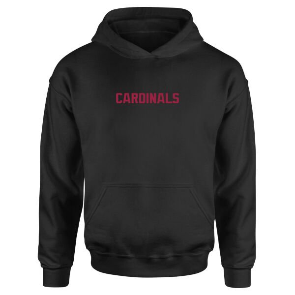 ARI CARDINALS Iconic Hoodie S - Siyah