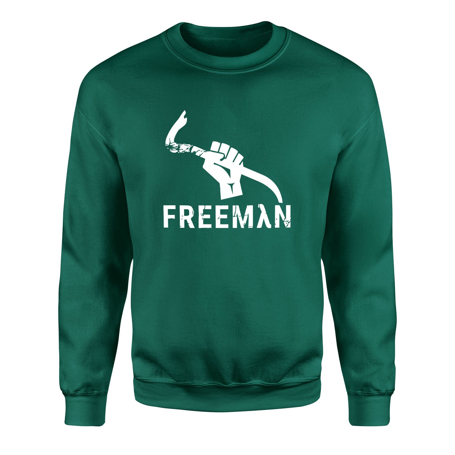 Gordon FREEMAN Crowbar Sweatshirt L - Nefti Yeşili