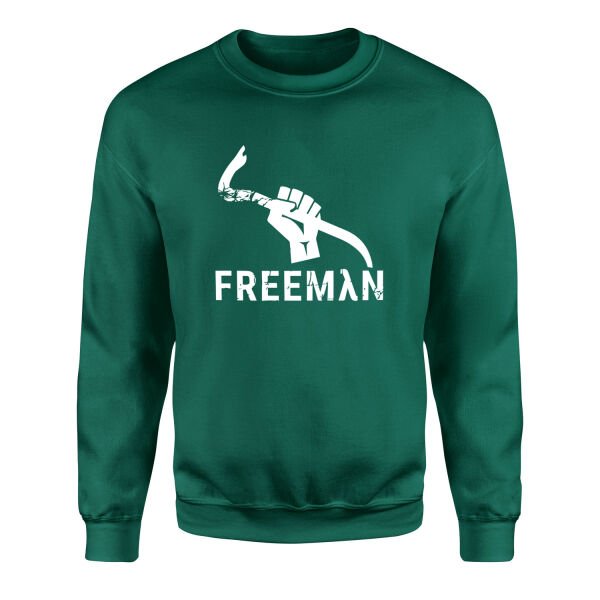 Gordon FREEMAN Crowbar Sweatshirt L - Nefti Yeşili