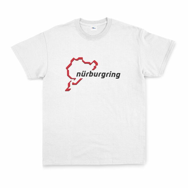 Nürburgring Big Tişört L - Beyaz