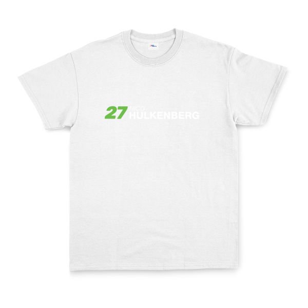 Nico Hülkenberg 27 Tişört XL - Beyaz
