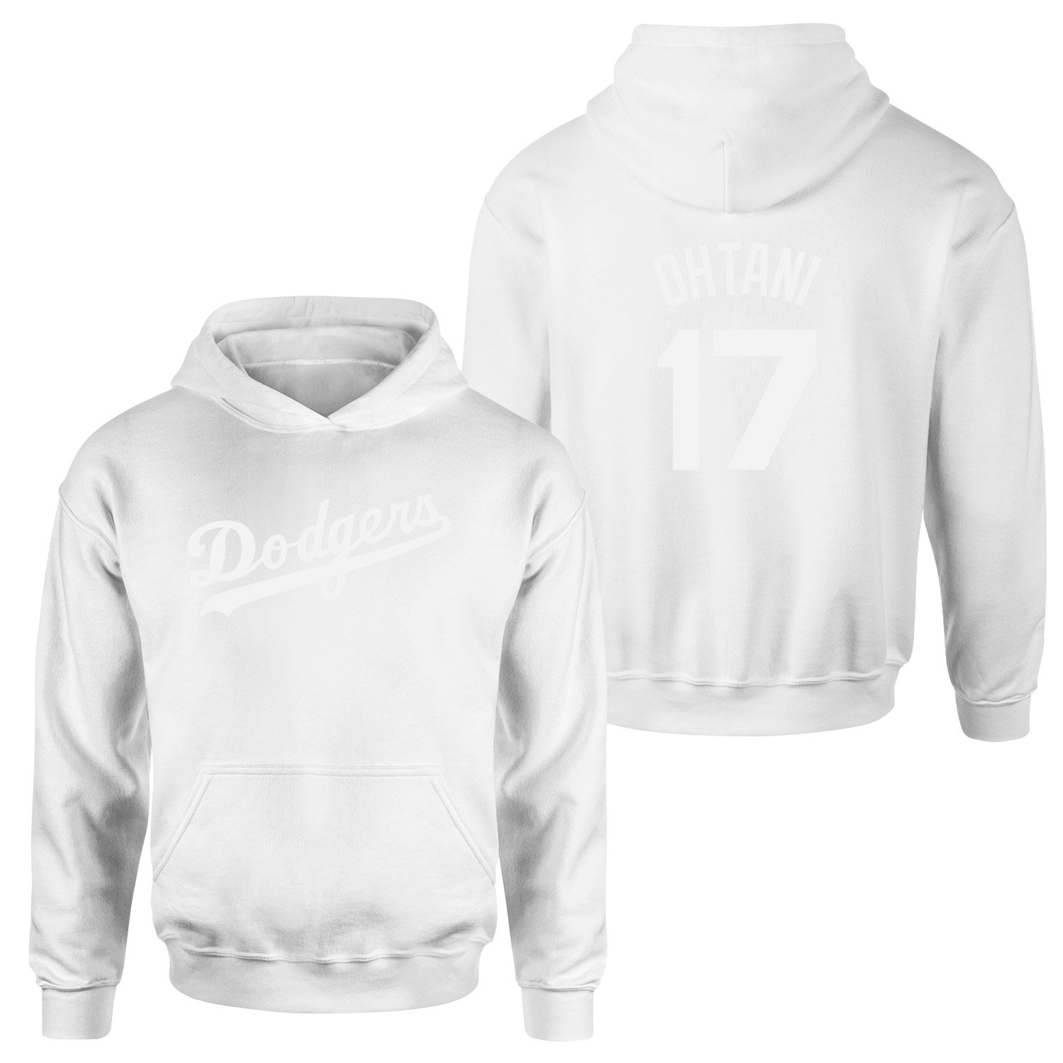 Shohei Ohtani Los Angeles Dodgers Hoodie XL - Beyaz