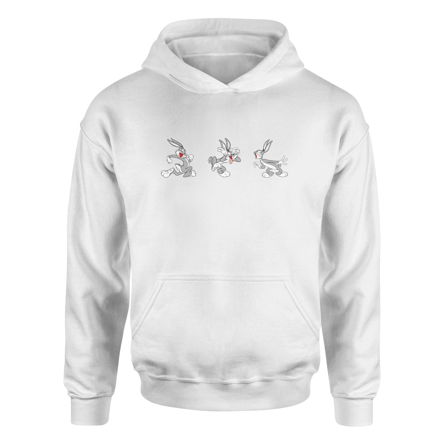 Bunnies Hoodie XL - Beyaz