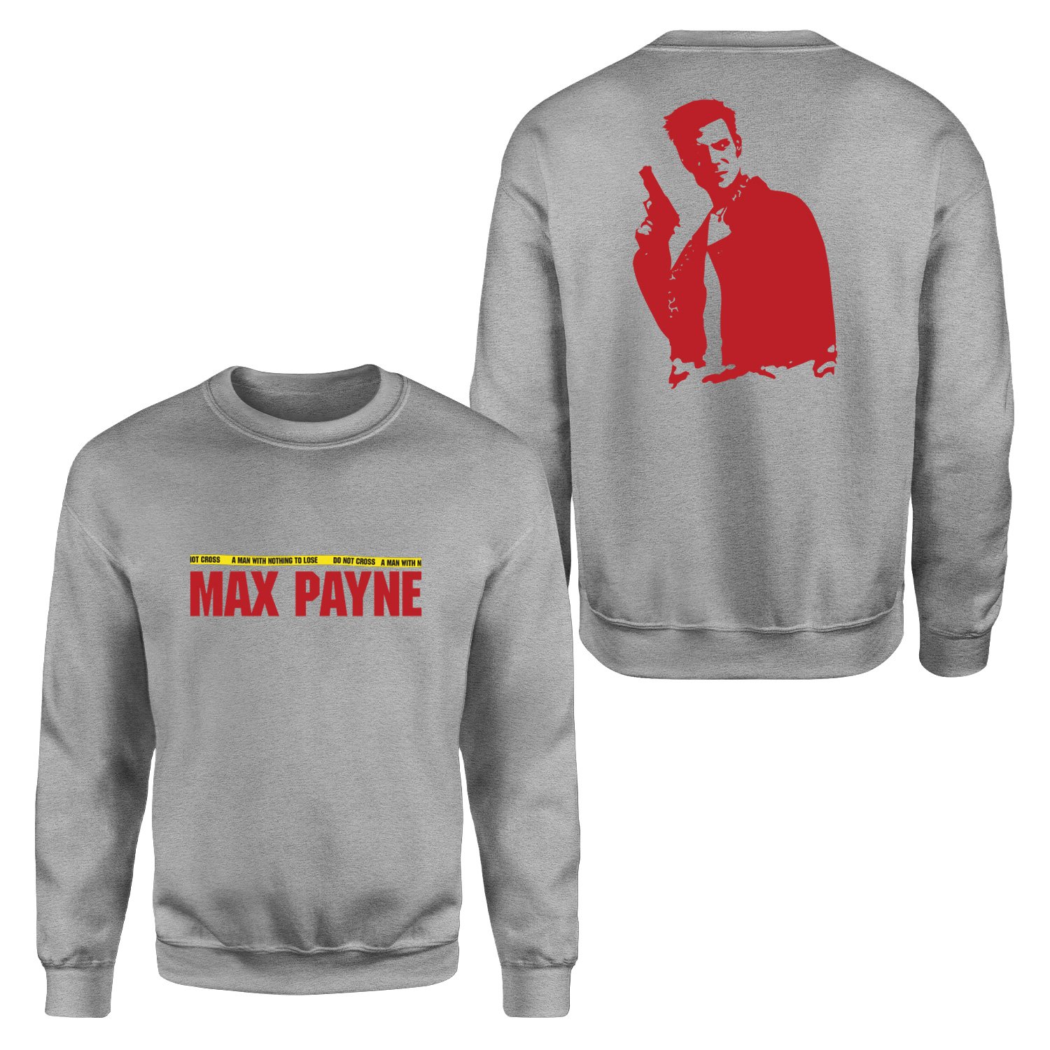 Max Payne Sweatshirt M - Gri