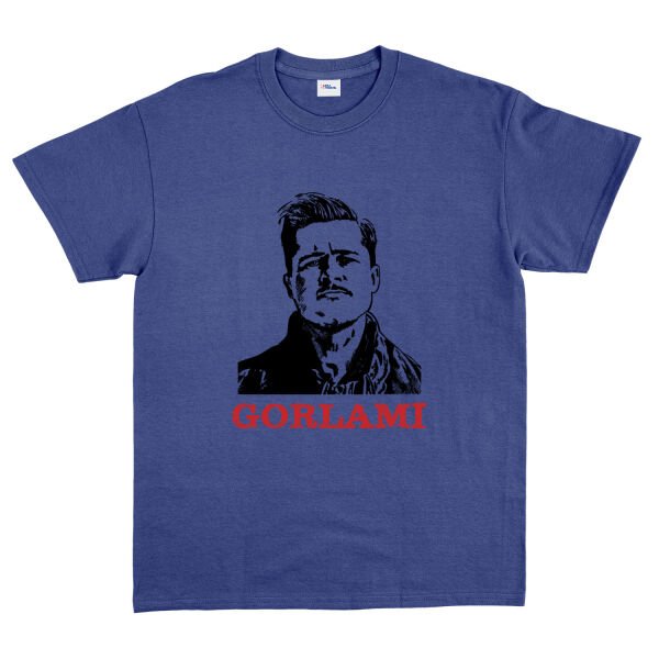 Gorlami | Brad Pitt Tişört S - İndigo Mavisi