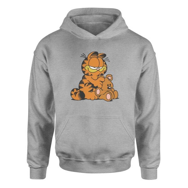 Garfield Hoodie M - Gri