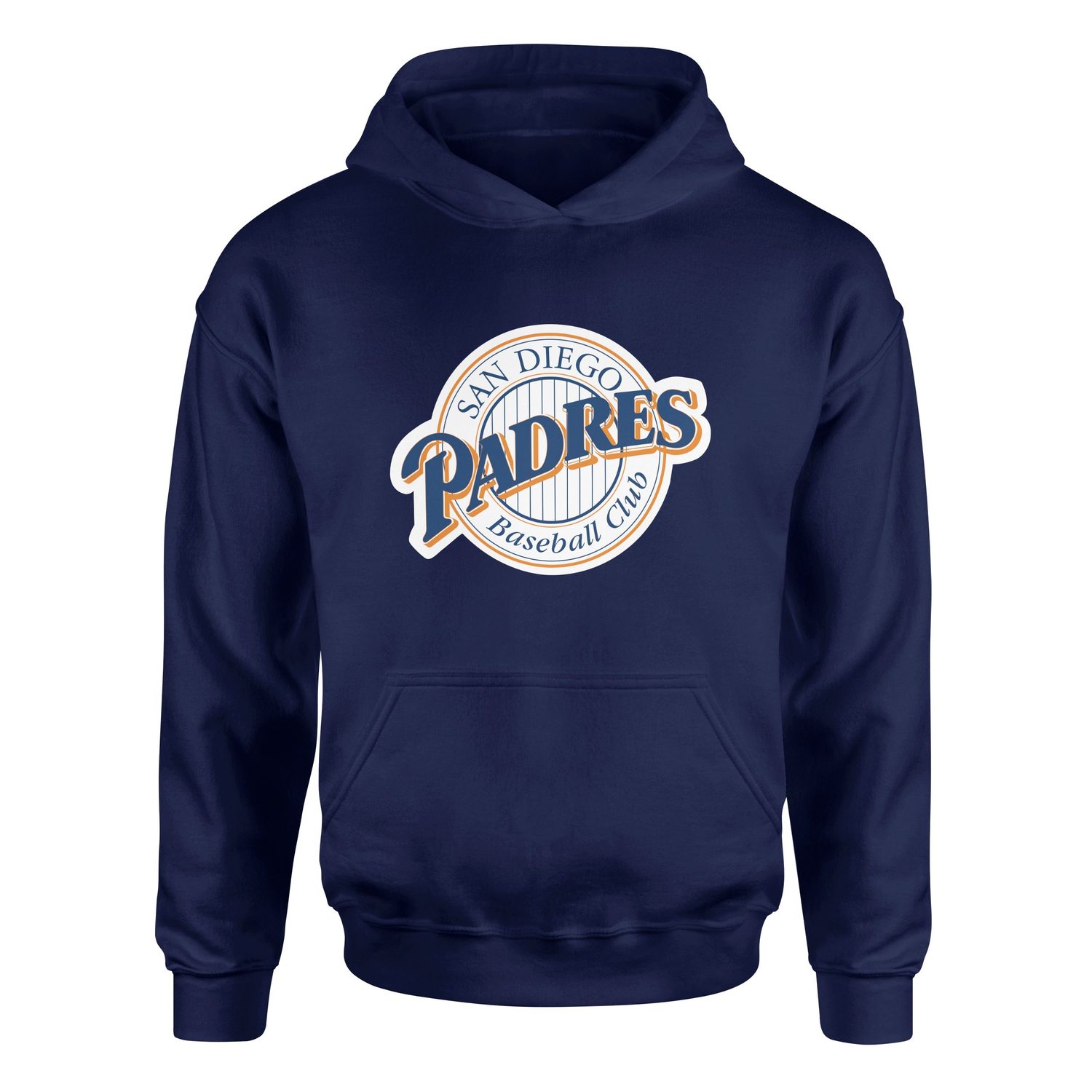San Diego Padres Baseball Hoodie S - İndigo Mavisi