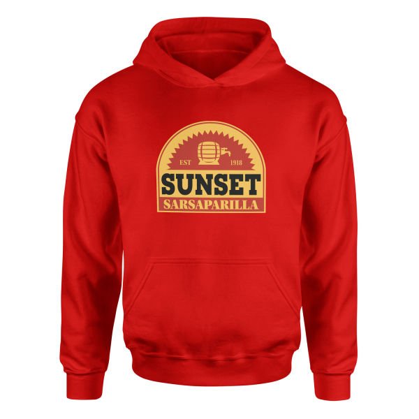 Sunset Sarsaparilla | Fallout Hoodie XXL - Kırmızı