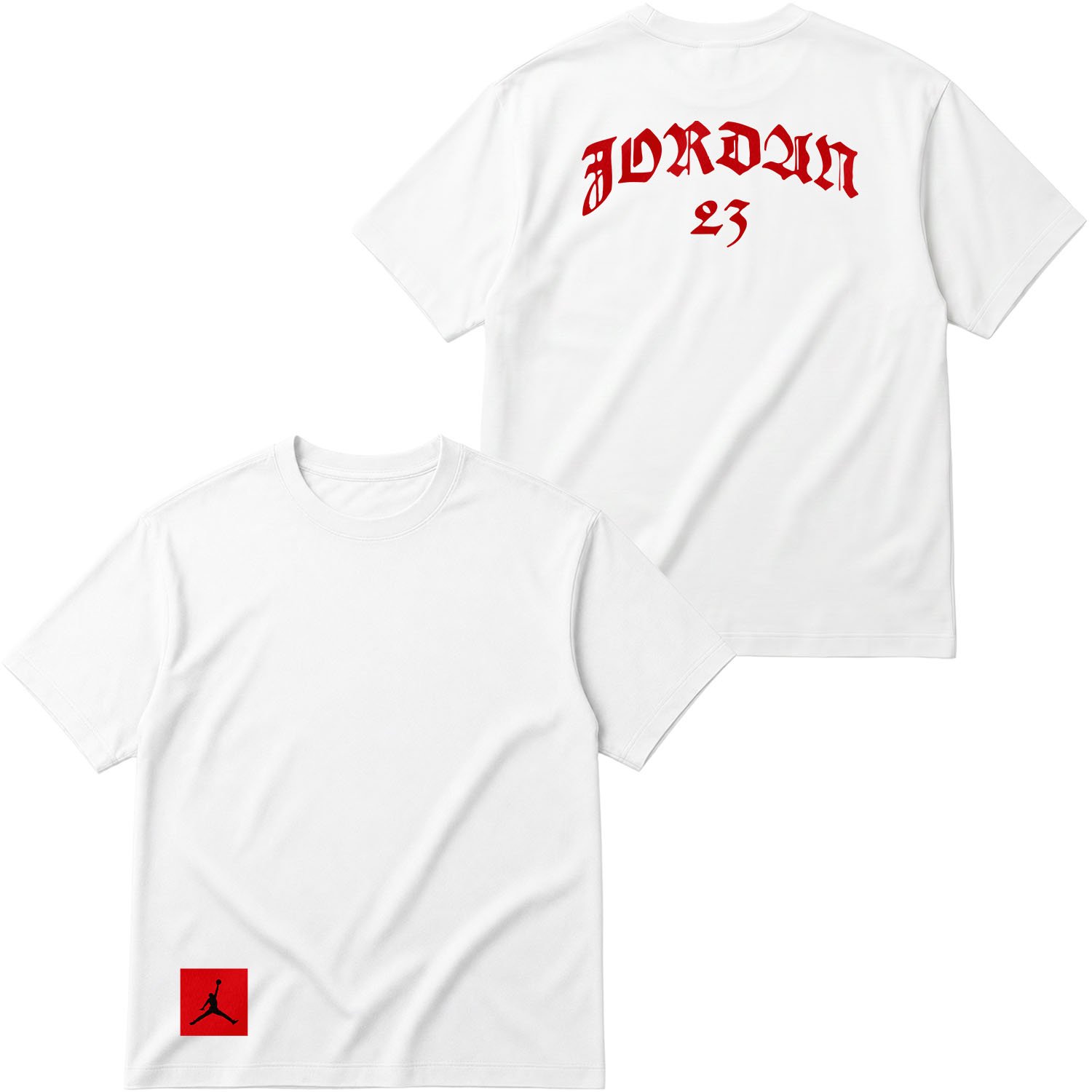 Air Jordan DFTG Oversize Tişört XL - Beyaz