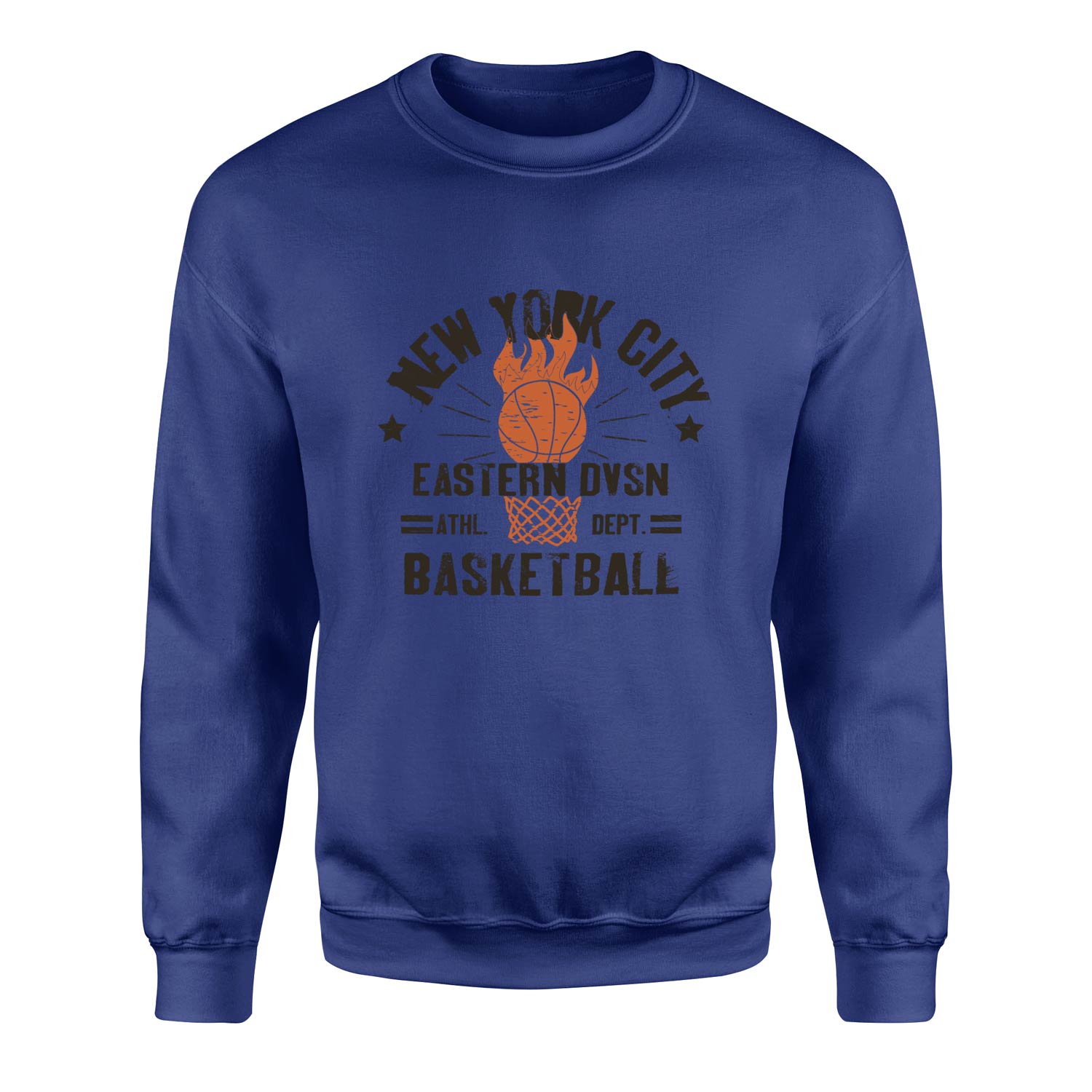 NYC Eastern DVSN Sweatshirt XL - İndigo Mavisi