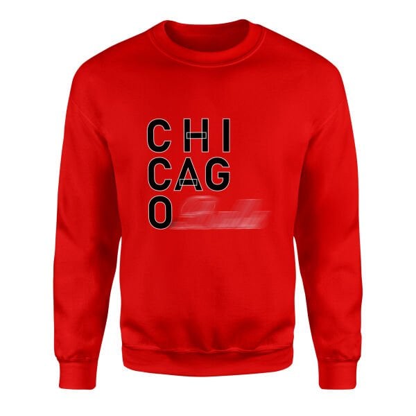 Chicago Sweatshirt S - Kırmızı