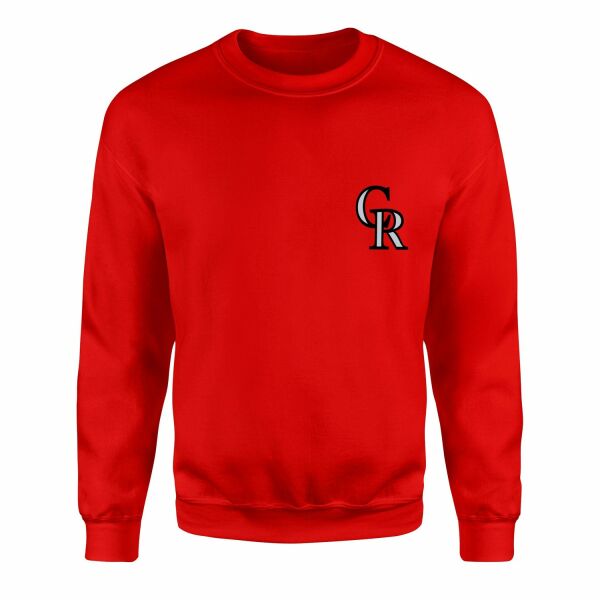 Colorado Rockies Sweatshirt M - Kırmızı