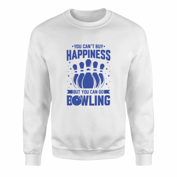 Go Bowling Sweatshirt L - Beyaz