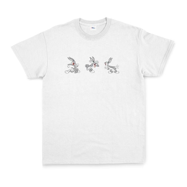 Bunnies Tişört M - Beyaz