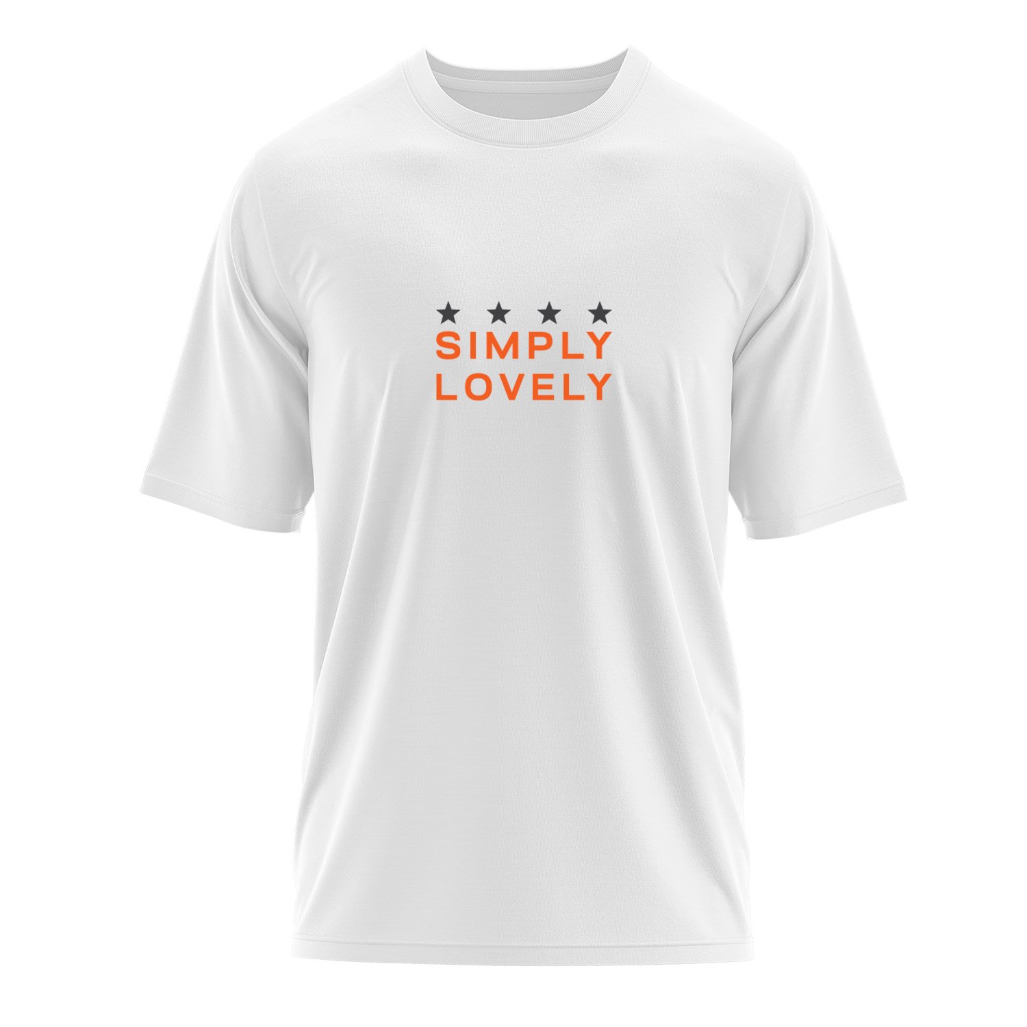 Simply Lovely Oversize Tişört L - Beyaz