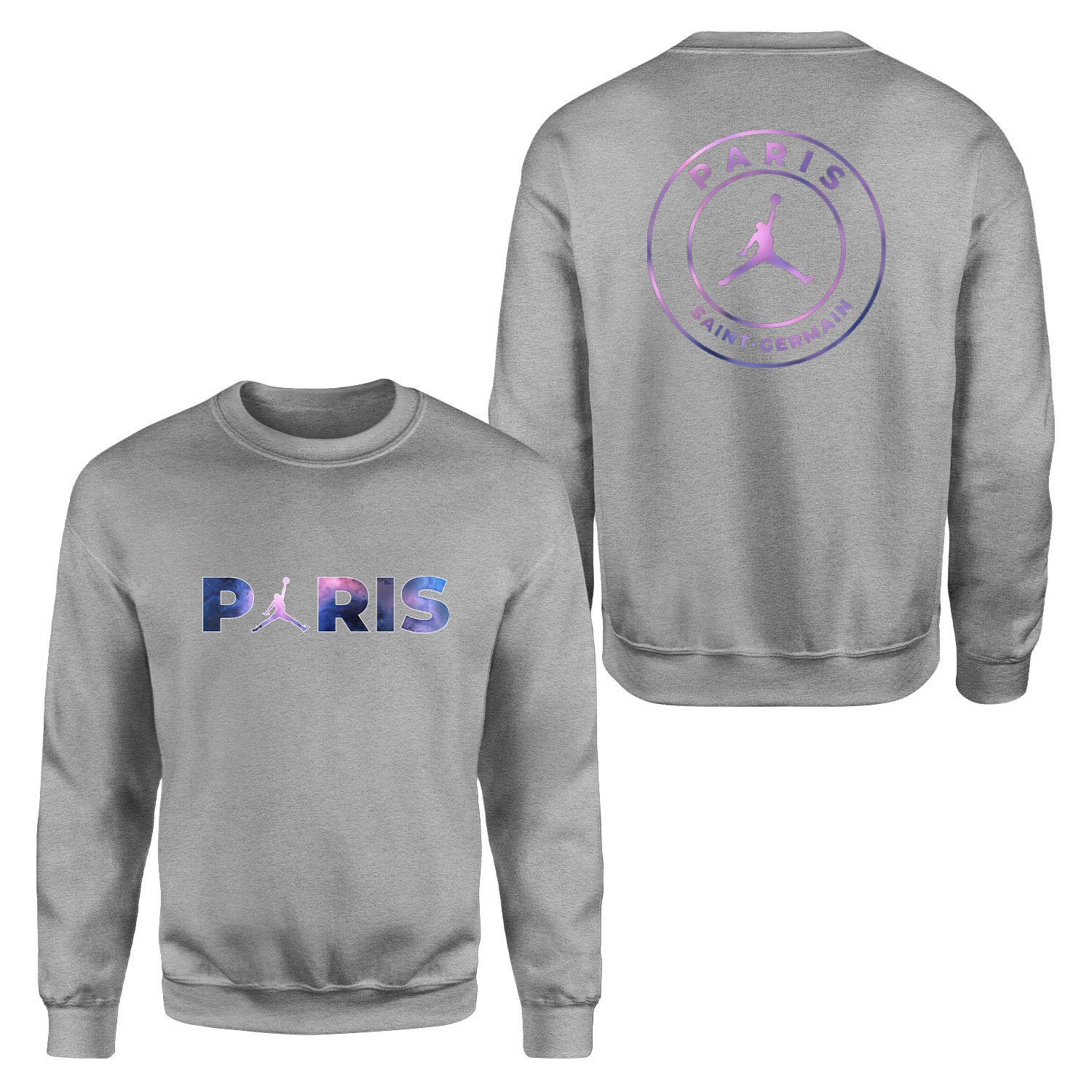 Air Jordan x Paris Saint Germain Space ED Sweatshirt XXL - Gri
