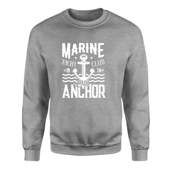 Old Anchor Sweatshirt L - Gri