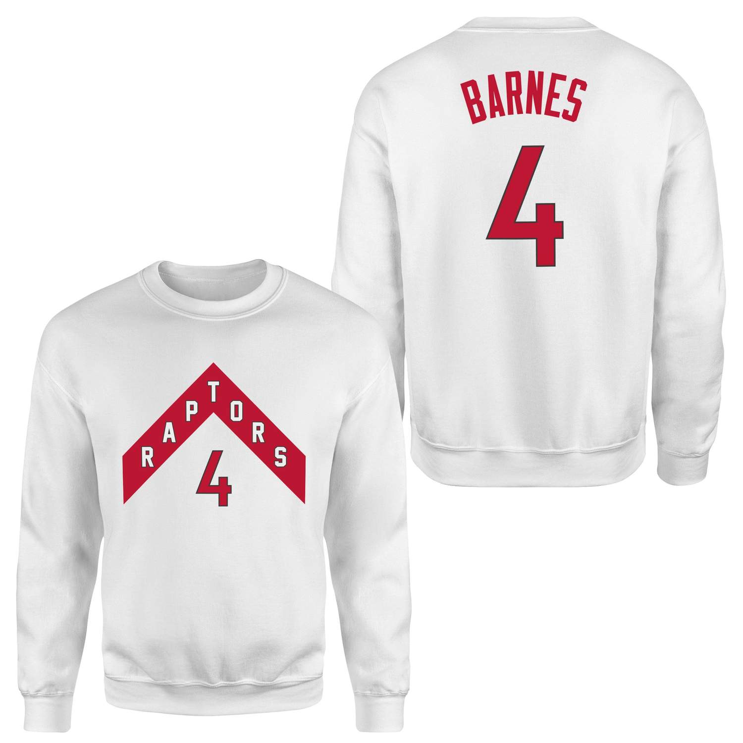 Davion Mitchell 4 Raptors Jersey Sweatshirt L - Beyaz