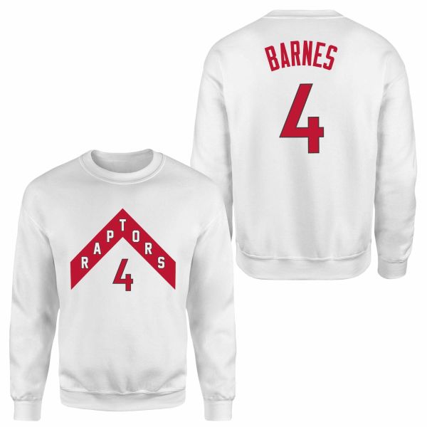 Davion Mitchell 4 Raptors Jersey Sweatshirt L - Beyaz