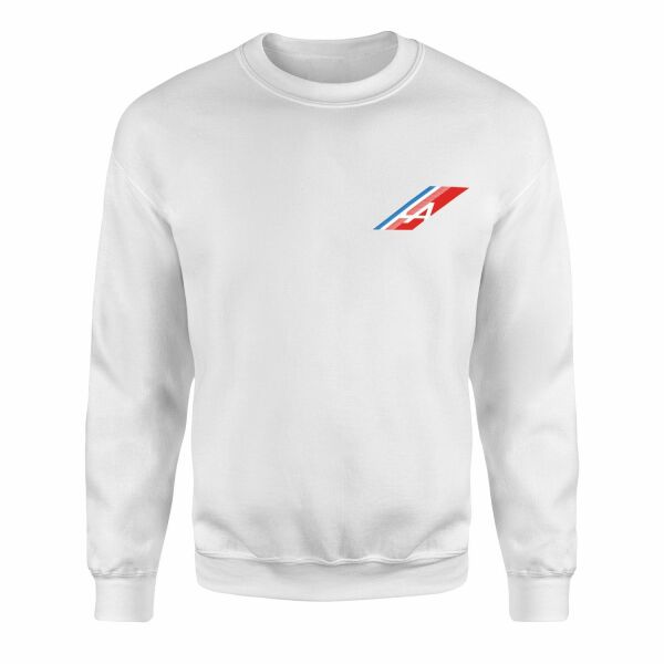 Alpine Ascent Sweatshirt L - Beyaz
