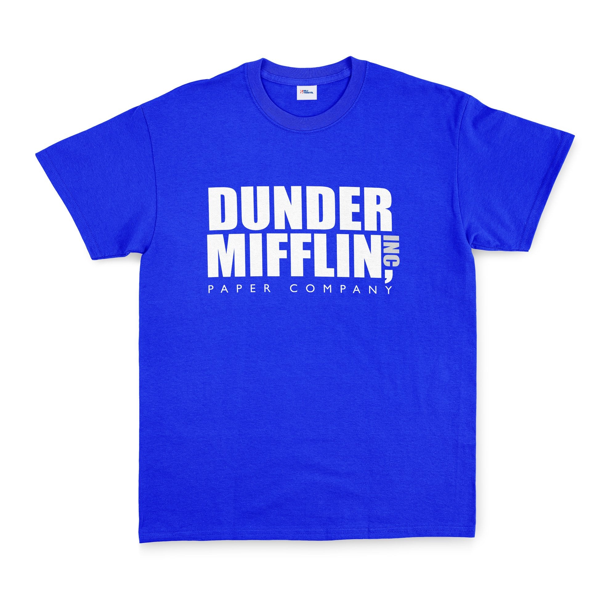 Dunder Mifflin Paper Company, Inc. Tişört L - Mavi