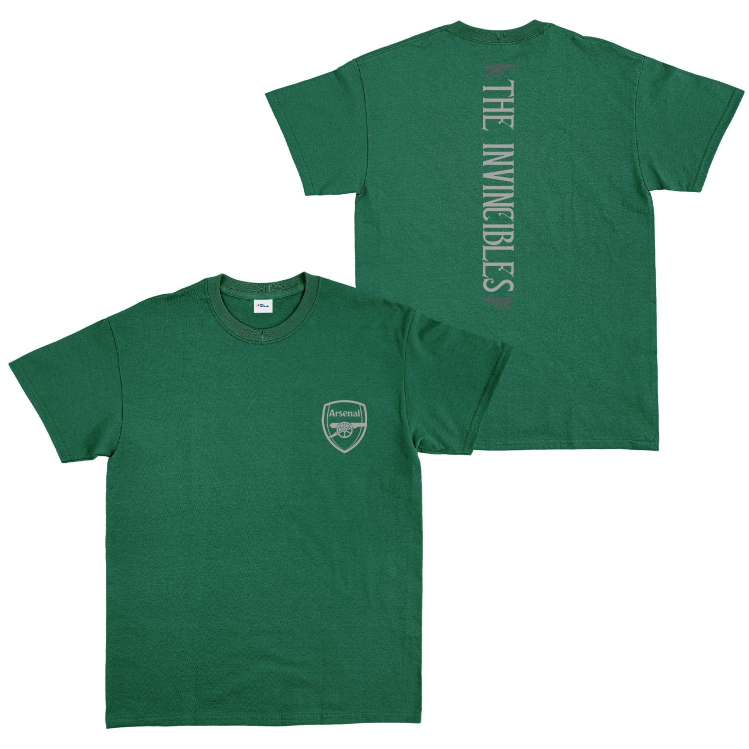 Arsenal Football Club | The Invincibles Tişört L - Nefti Yeşili