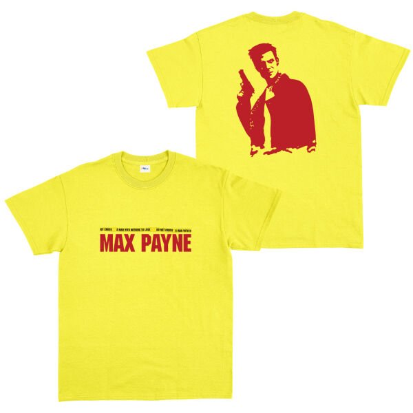 Max Payne Tişört XXL - Sarı