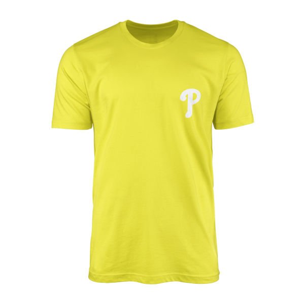 Philadelphia Phillies Tişört L - Sarı