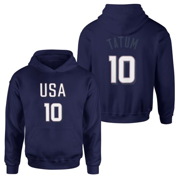 Jason Tatum Forma Hoodie XL - İndigo Mavisi