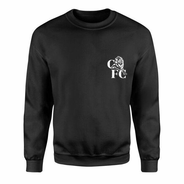 Chelsea FC Retro Icon Sweatshirt L - Siyah