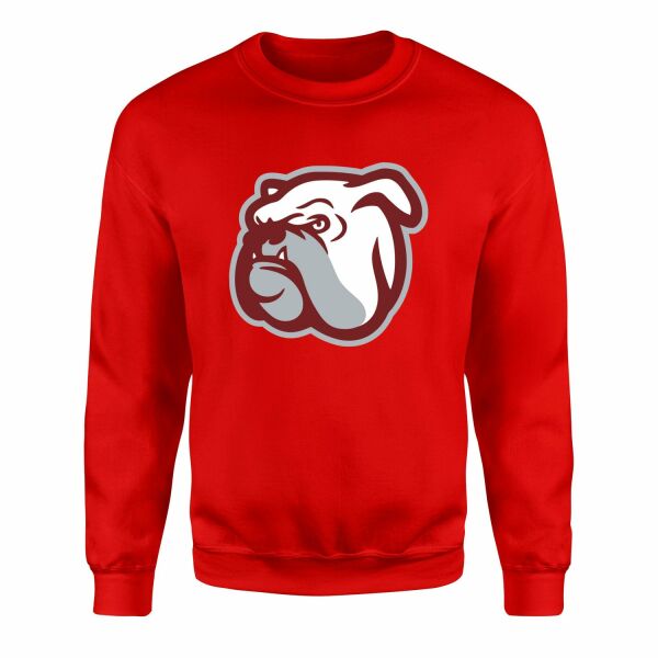 Mississippi State Bulldogs Sweatshirt L - Kırmızı