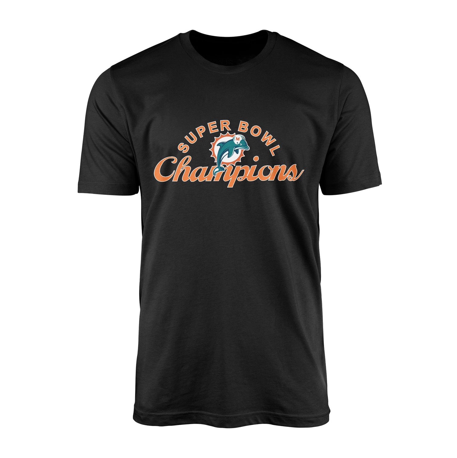 Miami Dolphins SB Champions Tişört XXL - Siyah