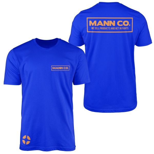 Mann CO. | TF2 Tişört L - Mavi