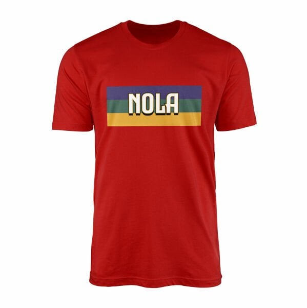 NOLA Tişört XXL - Kırmızı