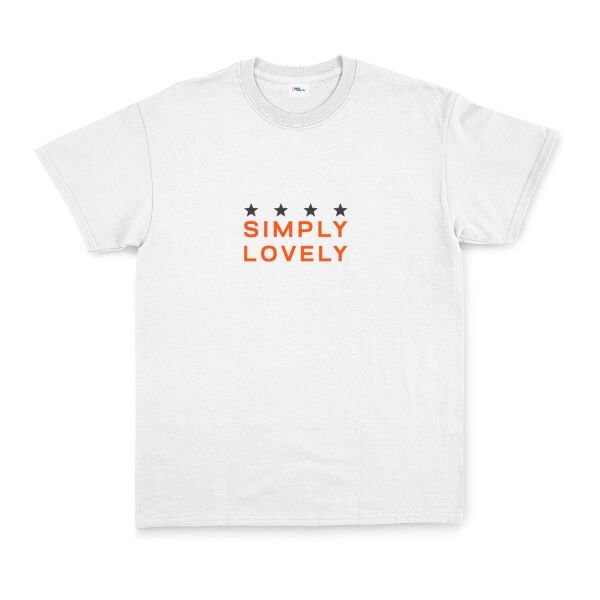 Simply Lovely Tişört XL - Beyaz