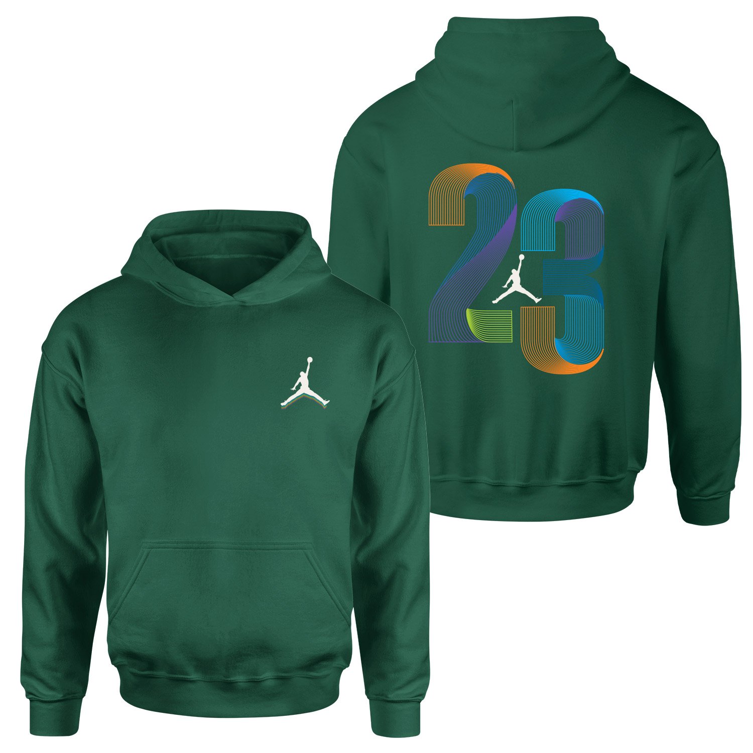 Air Jordan LC Hoodie XL - Nefti Yeşili