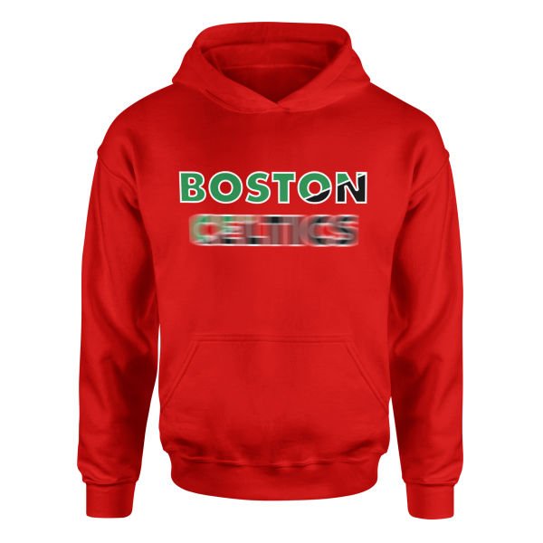 Boston C Hoodie M - Kırmızı
