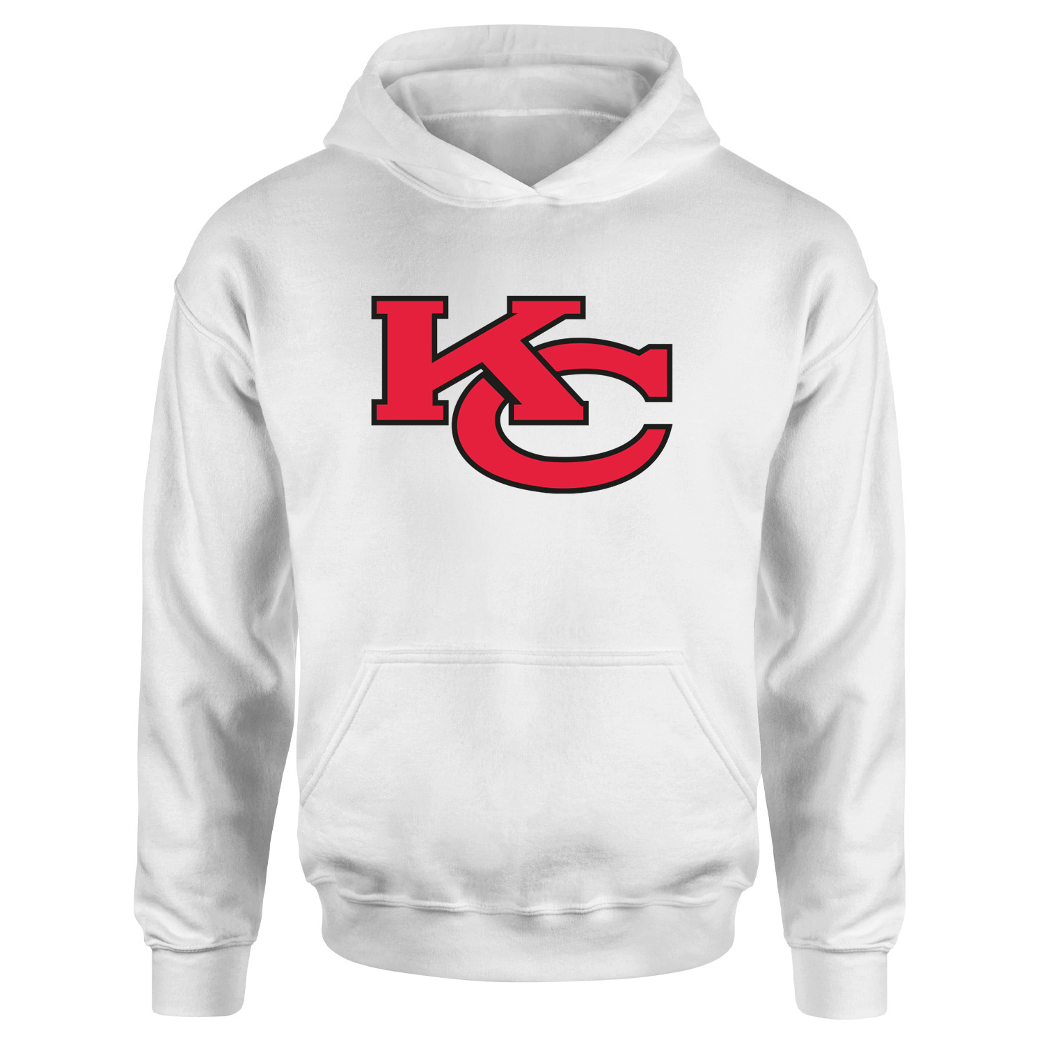 Chiefs, KC Hoodie XXL - Beyaz