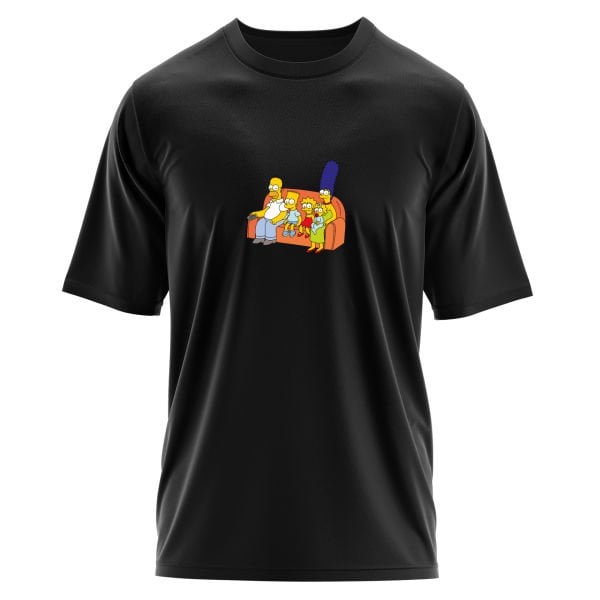 The Simpsons Family Oversize Tişört
