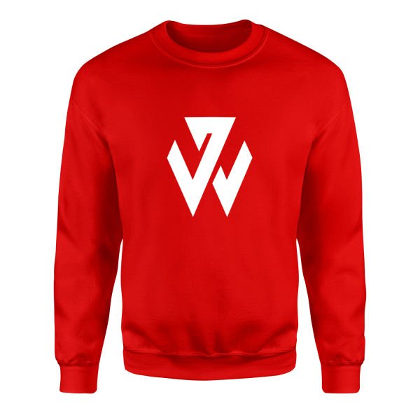 John Wall W Sweatshirt XXL - Kırmızı