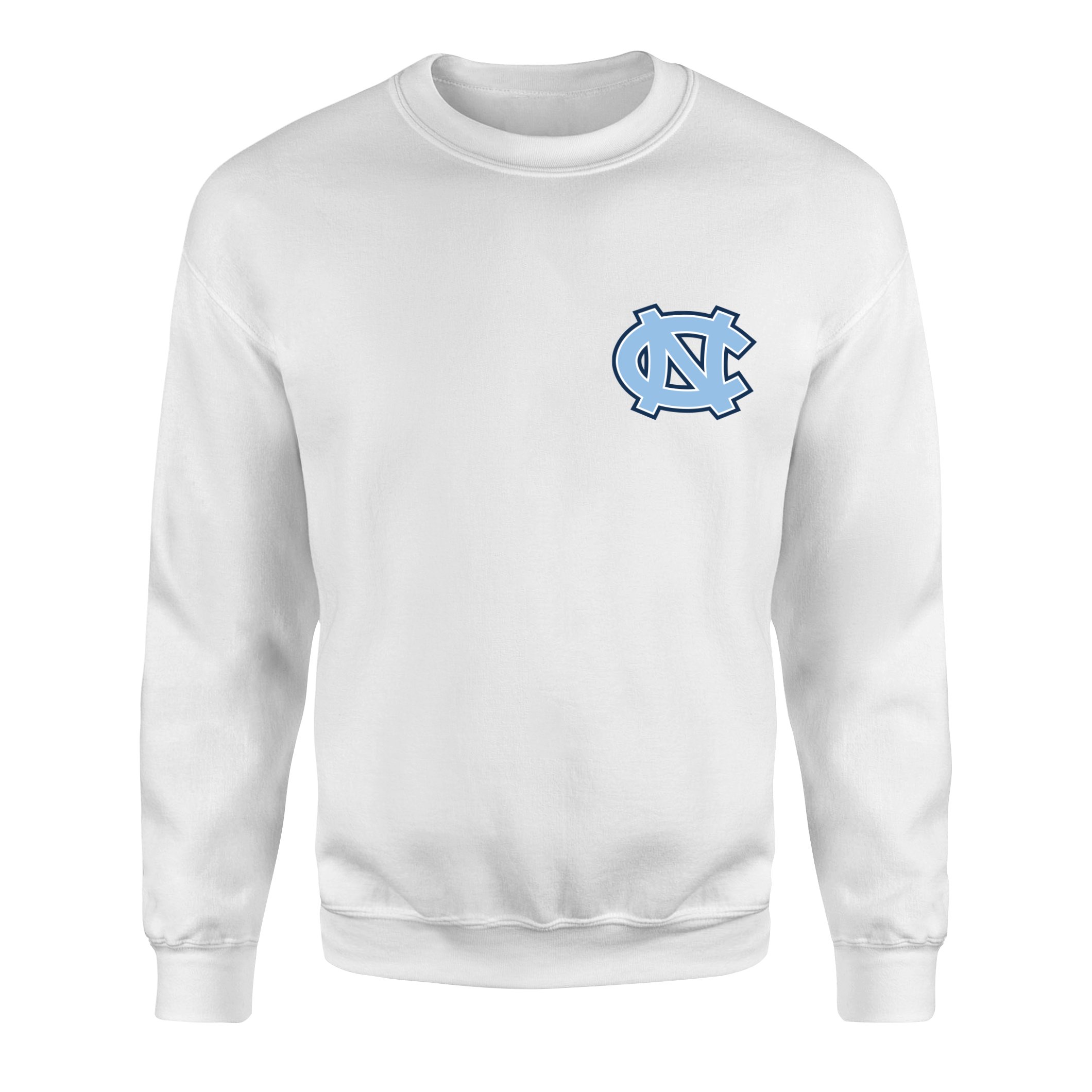 North Carolina Tar Heels Sweatshirt L - Beyaz