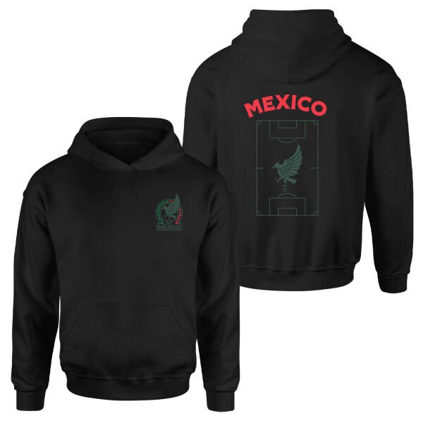 Meksika Dünya Kupası 2026 Hoodie M - Siyah