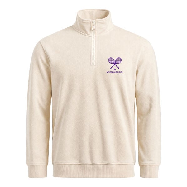 Wimbledon R II Yarım Fermuarlı Sweatshirt