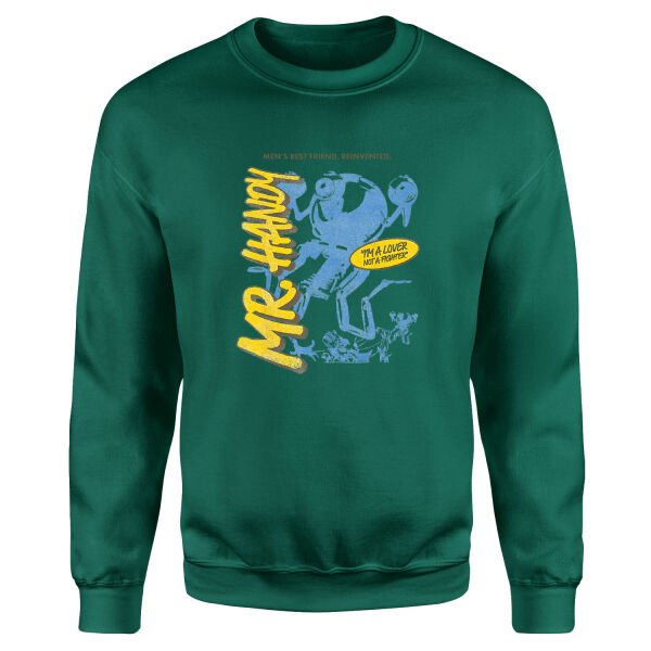 Mr. Handy | Men’s Best Friend Sweatshirt M - Nefti Yeşili