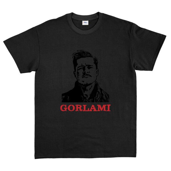Gorlami | Brad Pitt Tişört S - Siyah